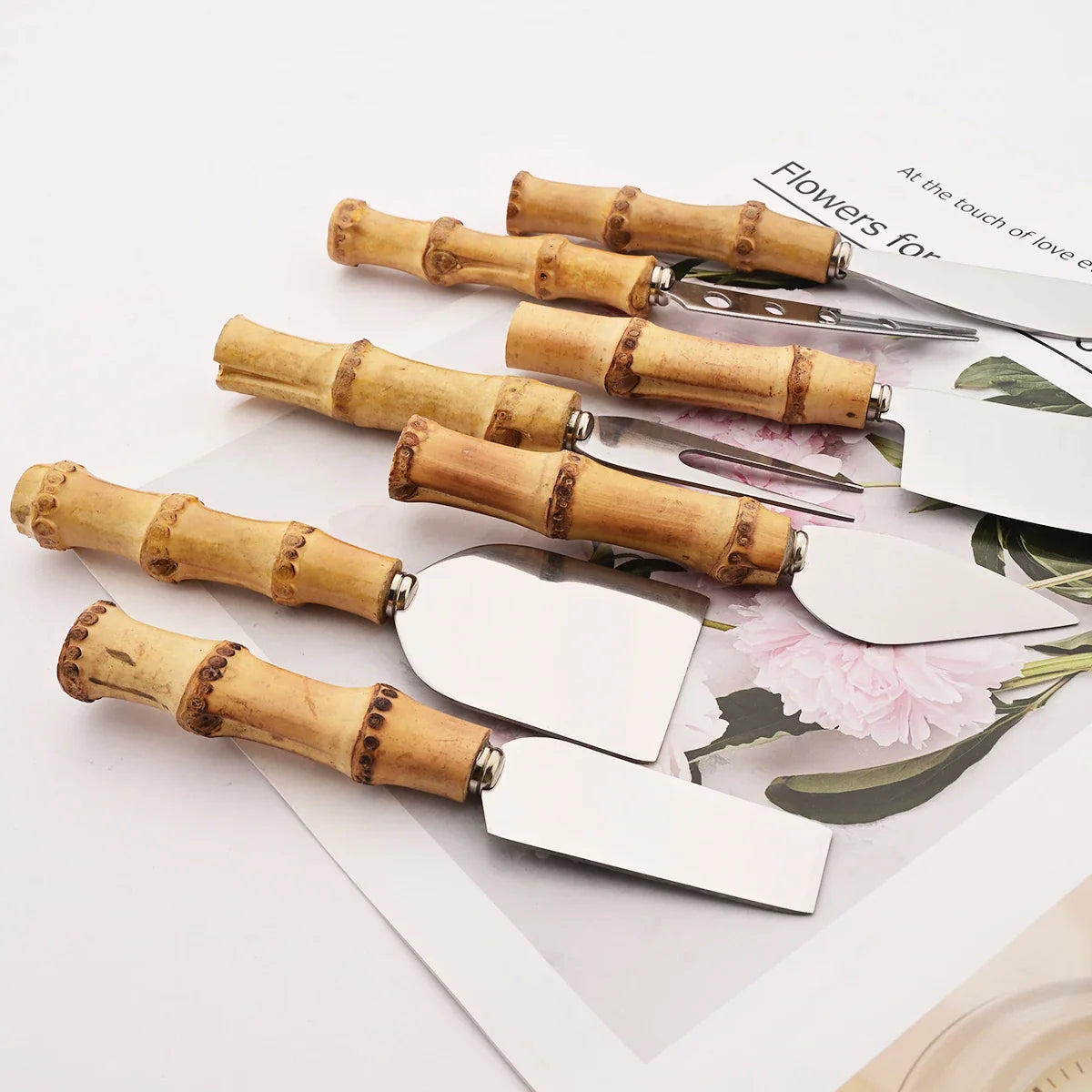 Conjunto de Talheres Sobremesa BambooFusion