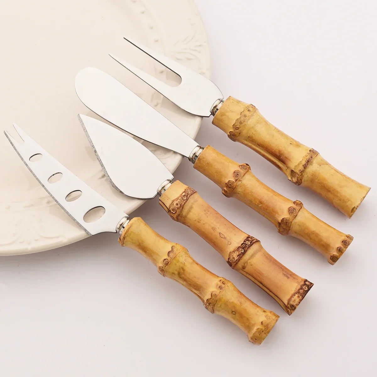 Conjunto de Talheres Sobremesa BambooFusion