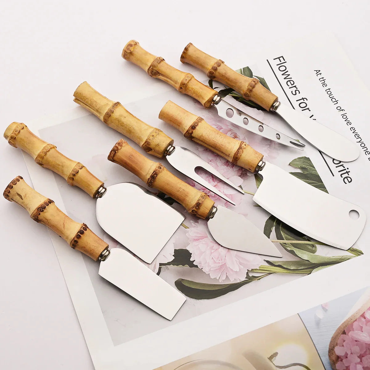 Conjunto de Talheres Sobremesa BambooFusion