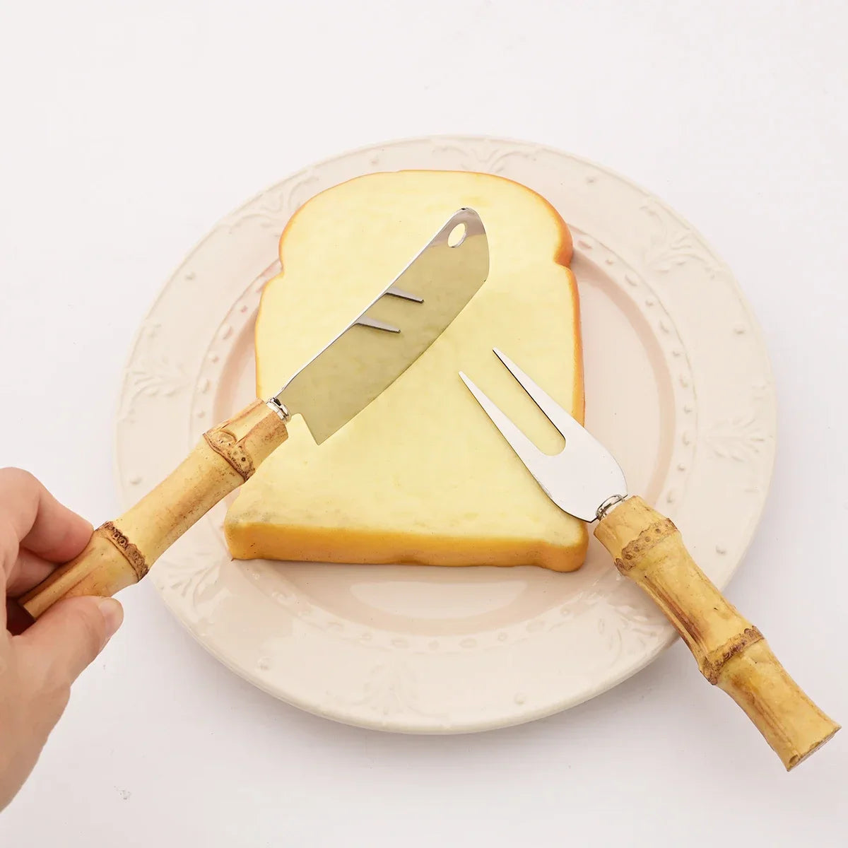 Conjunto de Talheres Sobremesa BambooFusion