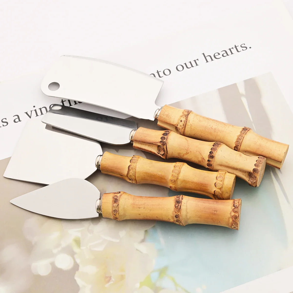 Conjunto de Talheres Sobremesa BambooFusion