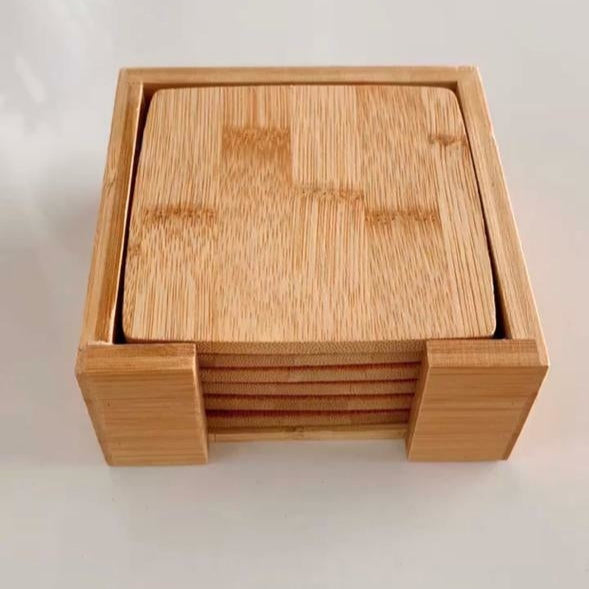 Porta copos de Bambu