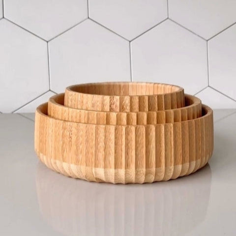 Kit Bowl de Bambu