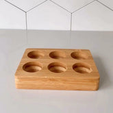 Porta ovos bambu